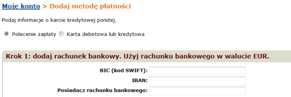 Metody płatności Amazon Prime