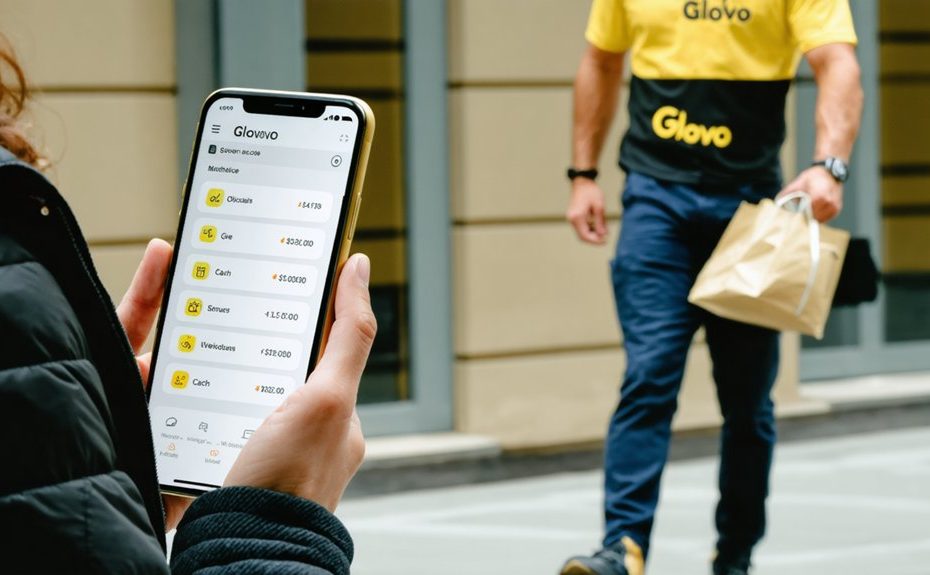 glovo payment method options