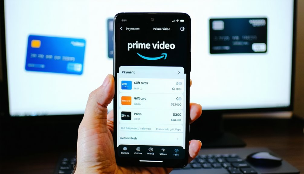 Metody płatności Prime Video