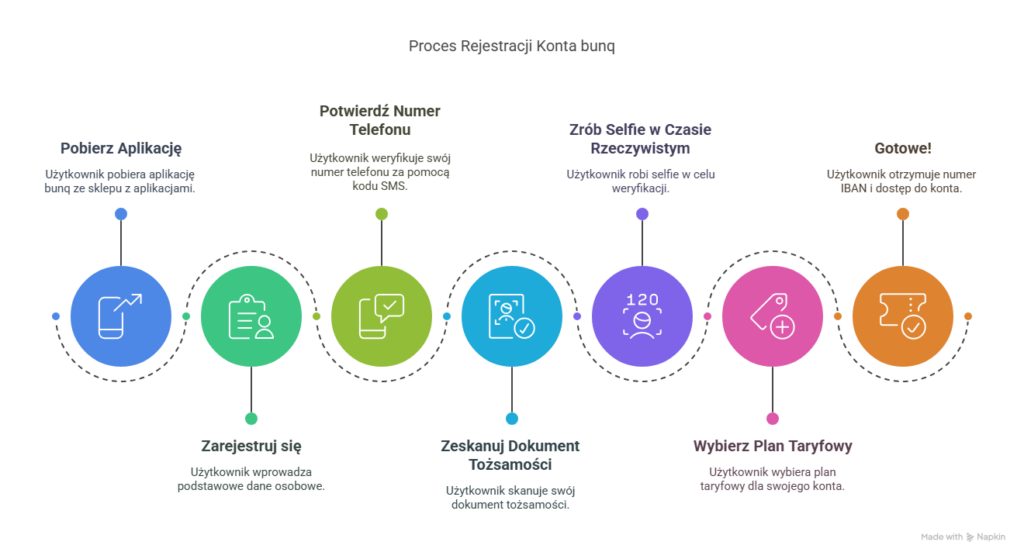 Jak założyć konto w bunq?