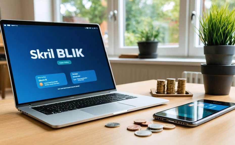 wpłaty i wypłaty Skrill BLIK 2026